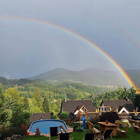 Zawoja Nad Korona Z Jacuzzi Villa Exterior foto