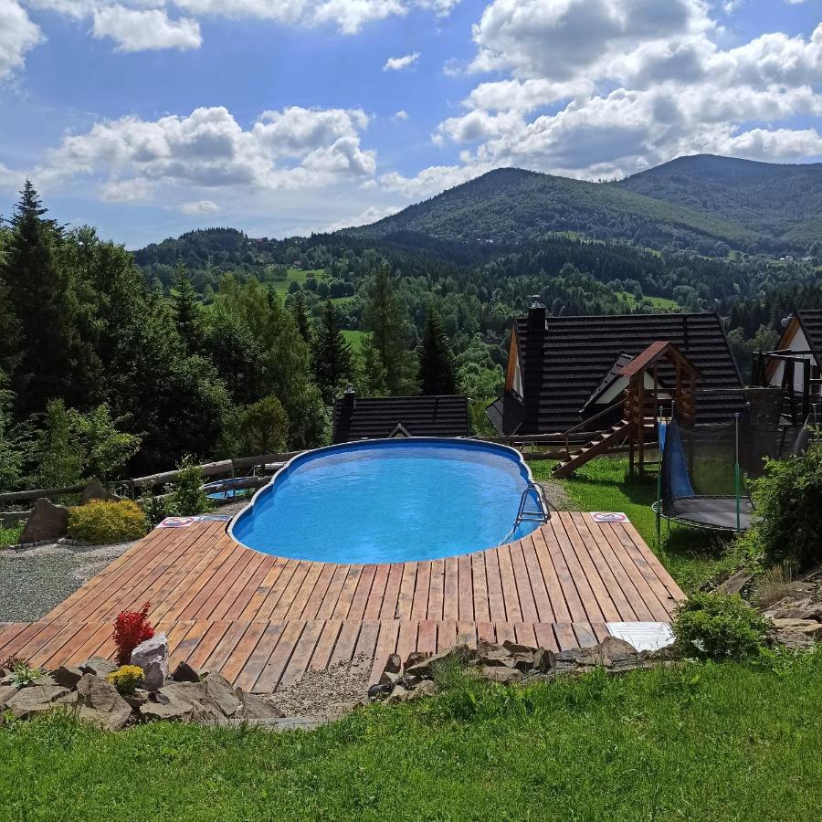 Zawoja Nad Korona Z Jacuzzi Villa Exterior foto