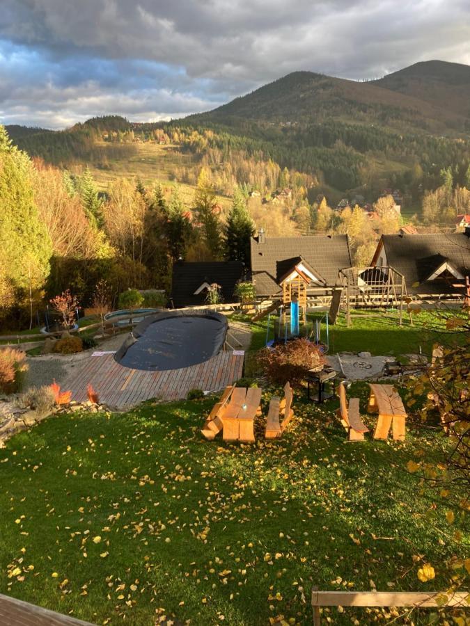 Zawoja Nad Korona Z Jacuzzi Villa Exterior foto