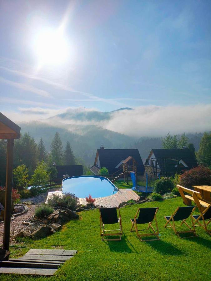 Zawoja Nad Korona Z Jacuzzi Villa Exterior foto