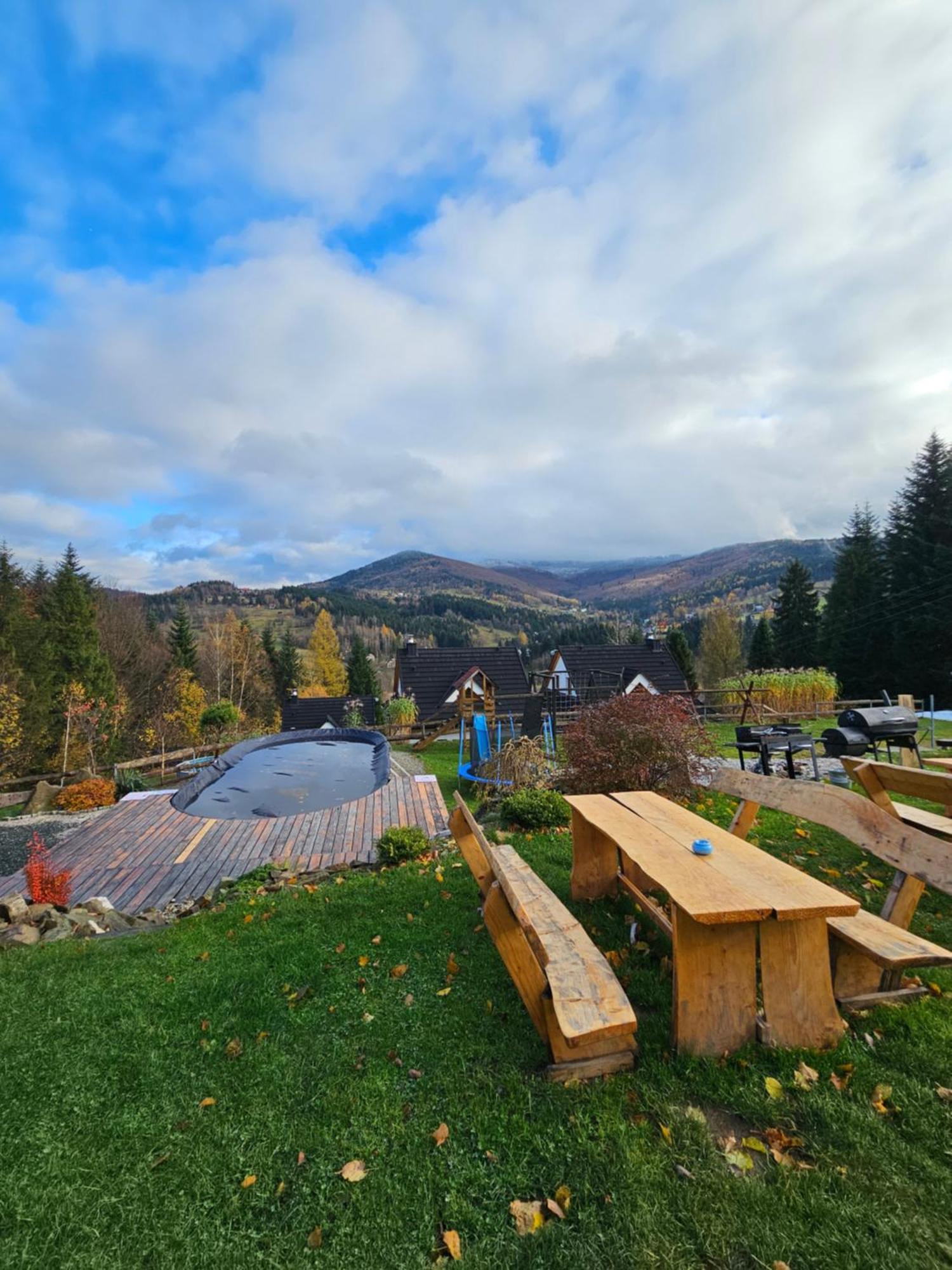 Zawoja Nad Korona Z Jacuzzi Villa Exterior foto