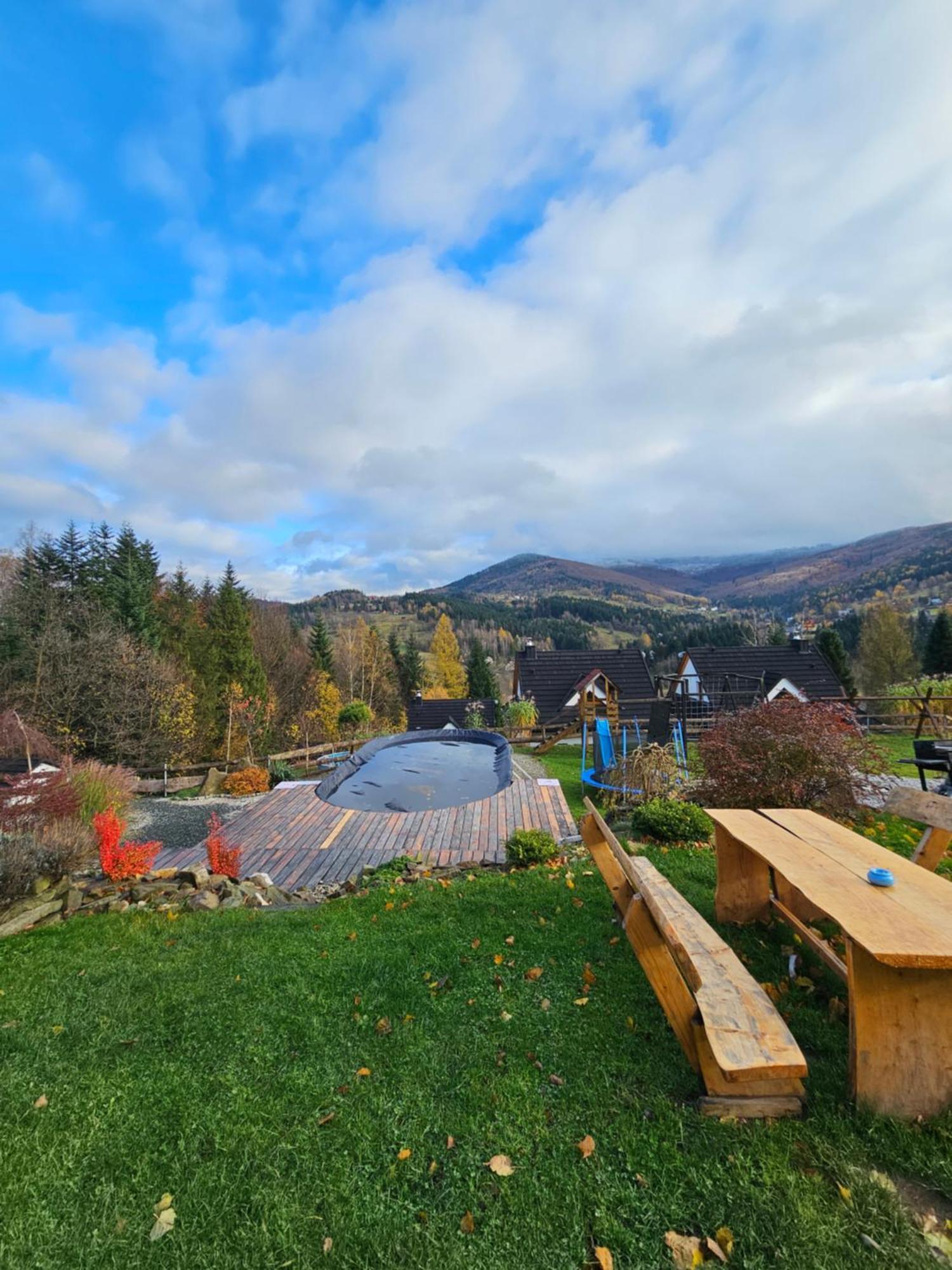 Zawoja Nad Korona Z Jacuzzi Villa Exterior foto
