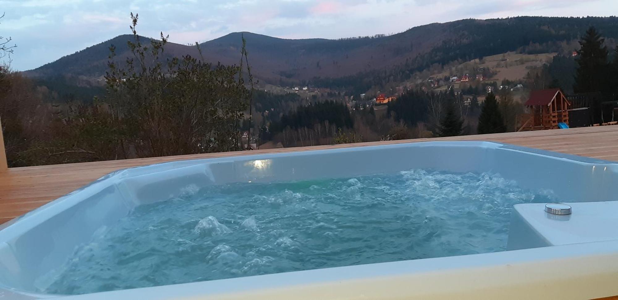 Zawoja Nad Korona Z Jacuzzi Villa Exterior foto