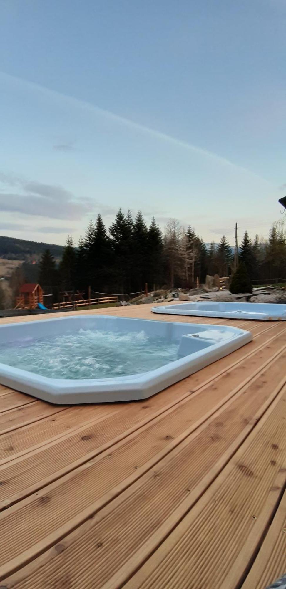 Zawoja Nad Korona Z Jacuzzi Villa Exterior foto