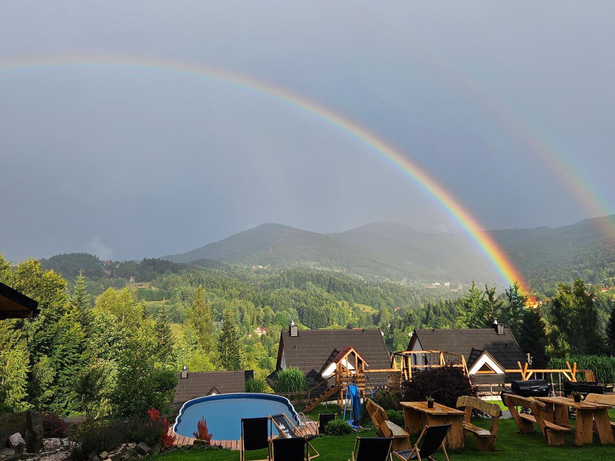 Zawoja Nad Korona Z Jacuzzi Villa Exterior foto